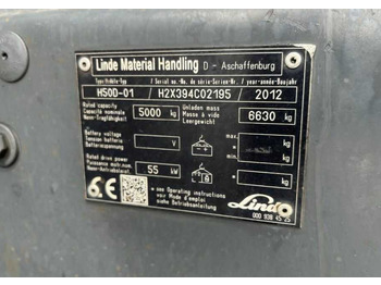 Dizel viljuškar Linde H50D-01: slika 4 Dizel viljuškar Linde H50D-01: slika 4