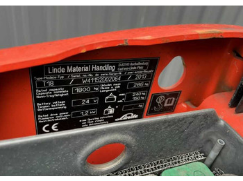 Kolica za palete Linde T18: slika 4