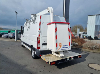 Vazdušna platforma montirana na kamion, Dostavno vozilo Renault Master 2.3 dCi / France Elevateur 121FT, 12m: slika 4