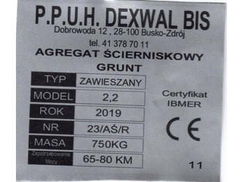 Kultivator Dexwal cultivator Grunt 2,6 m: slika 3