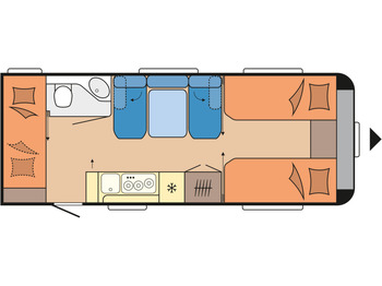 Kamp prikolica HOBBY MAXIA 595 KML