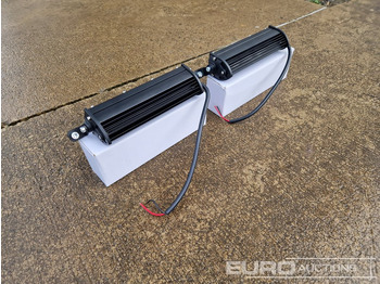 Гаражна опрема Unused 7" 60W LED Light Bar, Mounting Brackets, IP68 Waterproof (2 of): slika 2