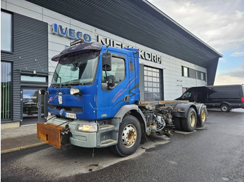 Kamion sa golom šasijom i zatvorenom kabinom RENAULT Premium 320