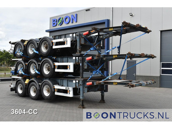 Poluprikolica za prevoz kontejnera/ Poluprikolica sa promenjivim sandukom Van Hool 3B0071 € 11500 STACK PRICE | 20-30ft * ADR: FL, AT, OX * 3840 KG * LIFT AXLE: slika 3