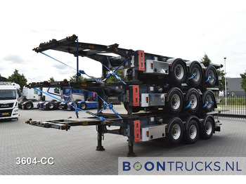Poluprikolica za prevoz kontejnera/ Poluprikolica sa promenjivim sandukom Van Hool 3B0071 € 11500 STACK PRICE | 20-30ft * ADR: FL, AT, OX * 3840 KG * LIFT AXLE: slika 4