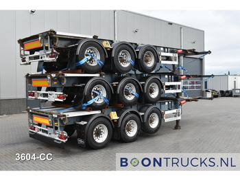 Poluprikolica za prevoz kontejnera/ Poluprikolica sa promenjivim sandukom VAN HOOL 20'/30'