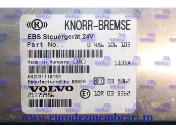 Upravljačka jedinica za Kamion CALCULATOR EBS VOLVO 21375986: slika 3