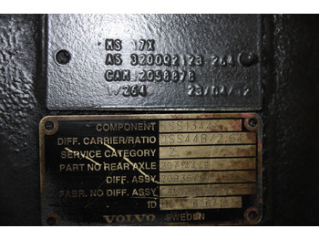 Diferencijalna brzina za Kamion DIFERENTIAL VOLVO MS 17X RSS1344C R=2,85 20836784: slika 3