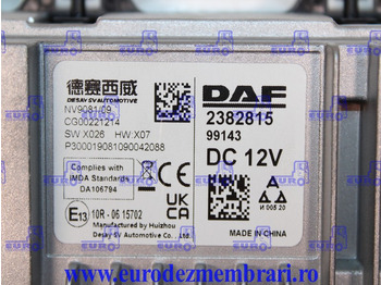 Komandna tabla za Kamion ELEMENT BORD UNITATE MULTIMEDIA DAF XF XG 2382815, 2345543, 2387324: slika 4