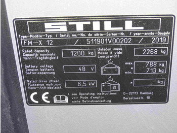 Regalni viljuškar Still FM-X12: slika 5