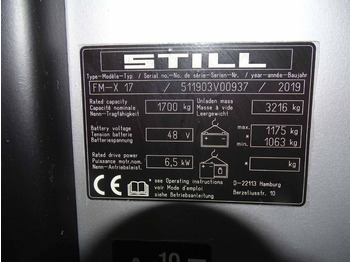 Regalni viljuškar Still FM-X17: slika 4