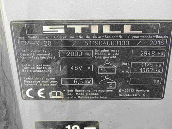 Regalni viljuškar Still FM-X20: slika 5