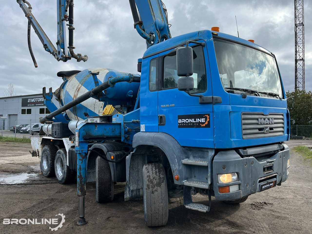 2005 MAN TGA 35.410 8X4 PUMI - Mikser za beton: slika 2 2005 MAN TGA 35.410 8X4 PUMI - Mikser za beton: slika 2