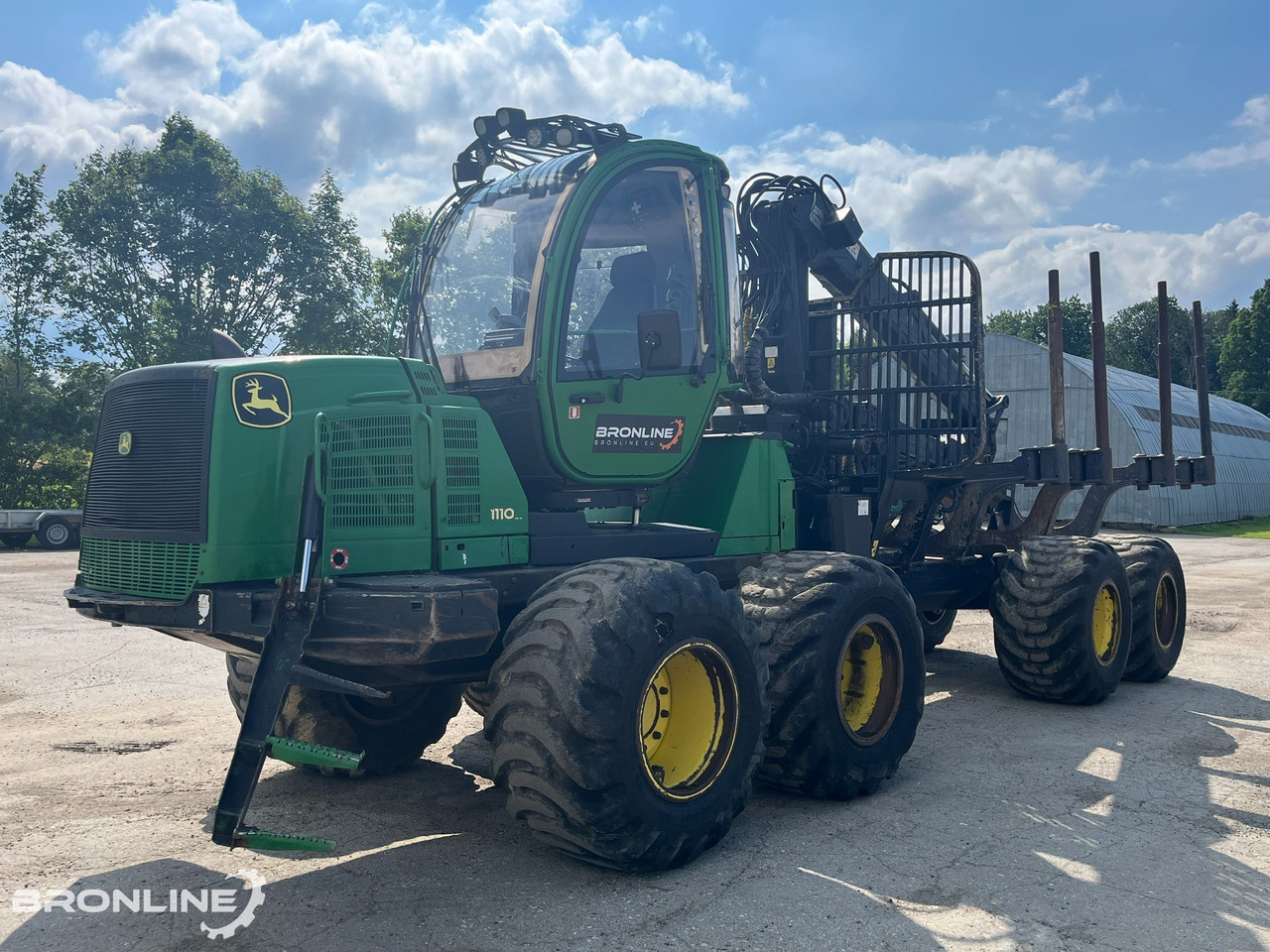 2010 John Deere 1110E Forwarder 8x8 - Prevoznik: slika 4 2010 John Deere 1110E Forwarder 8x8 - Prevoznik: slika 4