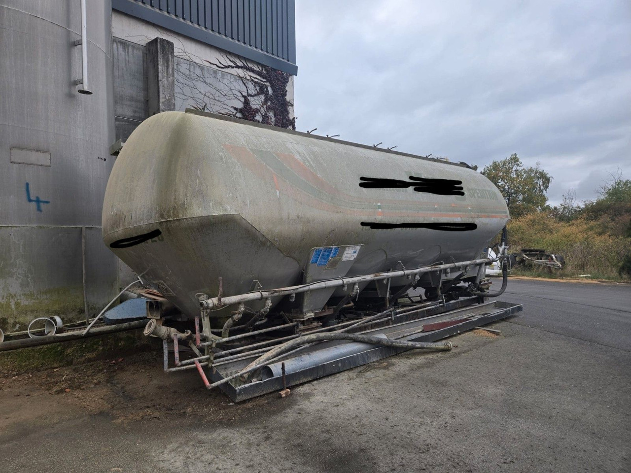 Feldbinder Silo Waage 31.000 Ltr - Silo cisterna: slika 1 Feldbinder Silo Waage 31.000 Ltr - Silo cisterna: slika 1