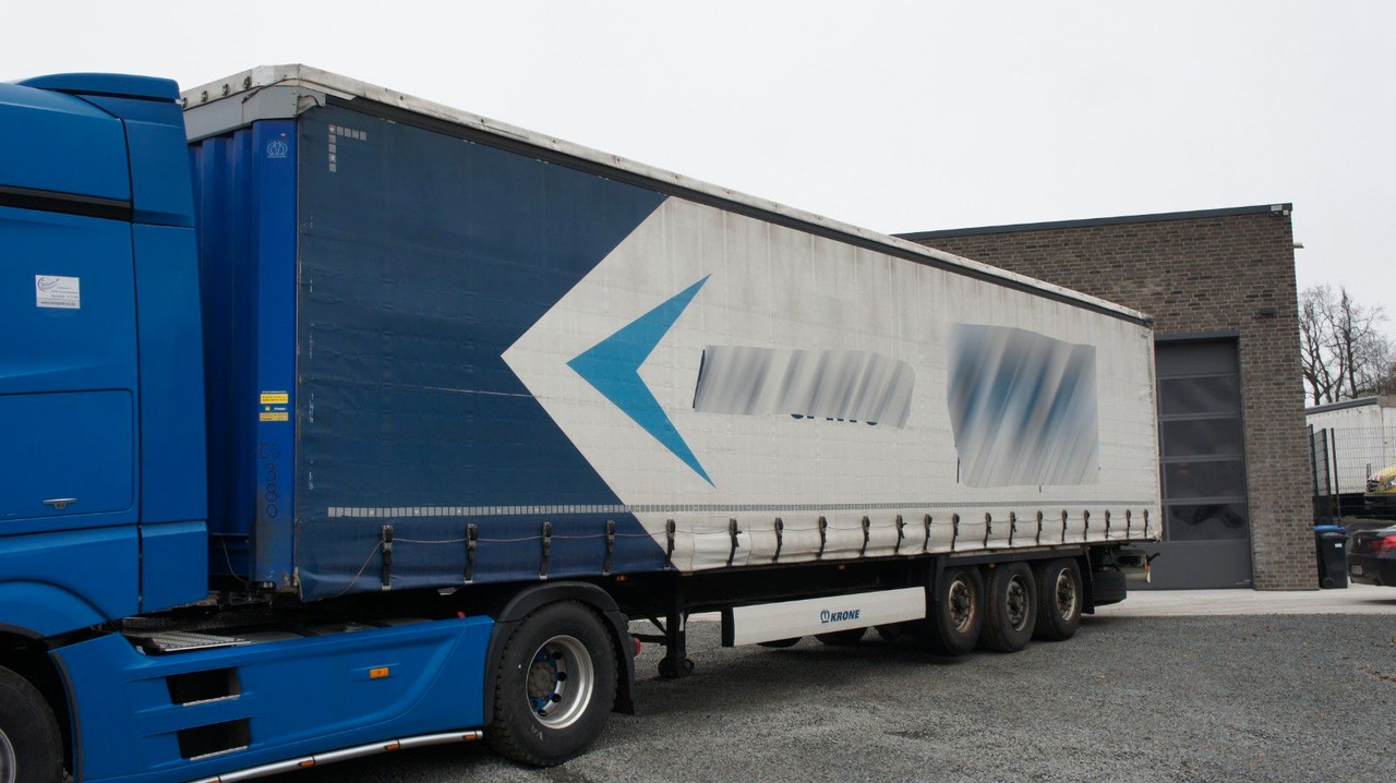 Krone SD Doppelter Boden Verstärkte Plane 2x Liftachse - Poluprikolica sa ceradom: slika 1 Krone SD Doppelter Boden Verstärkte Plane 2x Liftachse - Poluprikolica sa ceradom: slika 1