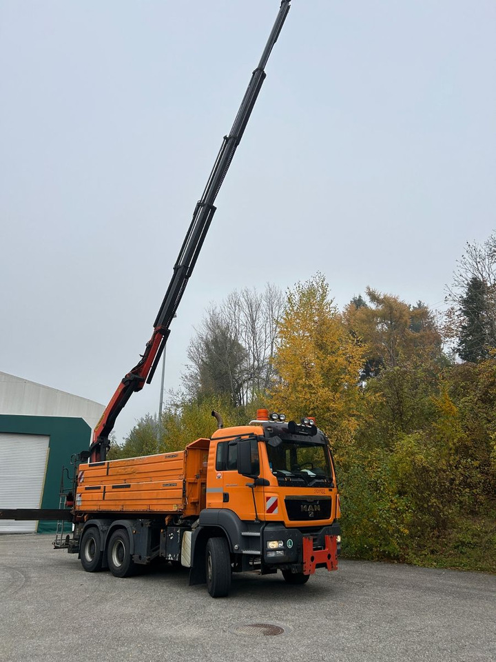 MAN TGS 33.400 6x4 Kipper Palfinger Kran - Istovarivač, Kamion sa dizalicom: slika 1 MAN TGS 33.400 6x4 Kipper Palfinger Kran - Istovarivač, Kamion sa dizalicom: slika 1