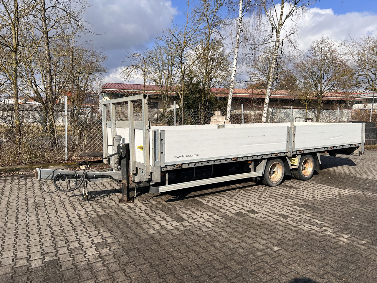Humbaur HBTZ 137224 14,4 t Tandem- Pritschenanhänger- Tieflader - Niska prikolica za prevoz: slika 2 Humbaur HBTZ 137224 14,4 t Tandem- Pritschenanhänger- Tieflader - Niska prikolica za prevoz: slika 2