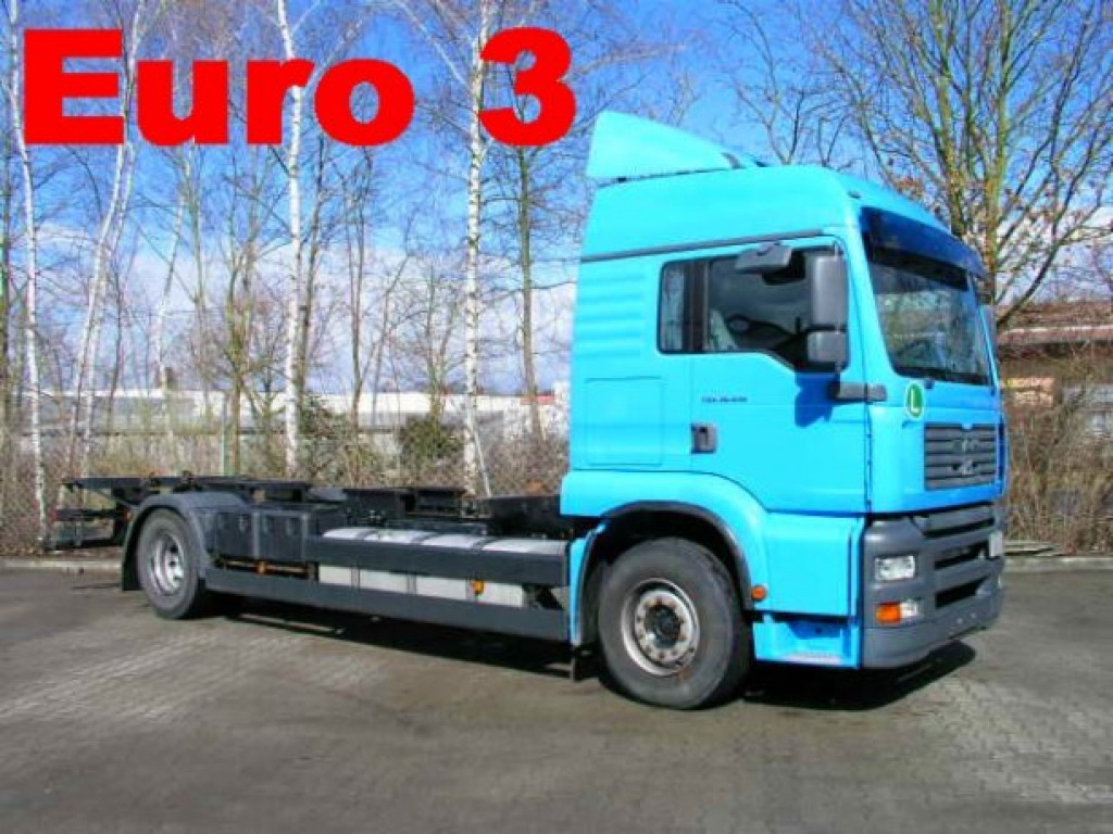 MAN TGA 02 18.410 TGA2 Achs BDF- LKW - Kamion za prevoz kontejnera/ Kamion sa promenjivim sandukom: slika 1 MAN TGA 02 18.410 TGA2 Achs BDF- LKW - Kamion za prevoz kontejnera/ Kamion sa promenjivim sandukom: slika 1