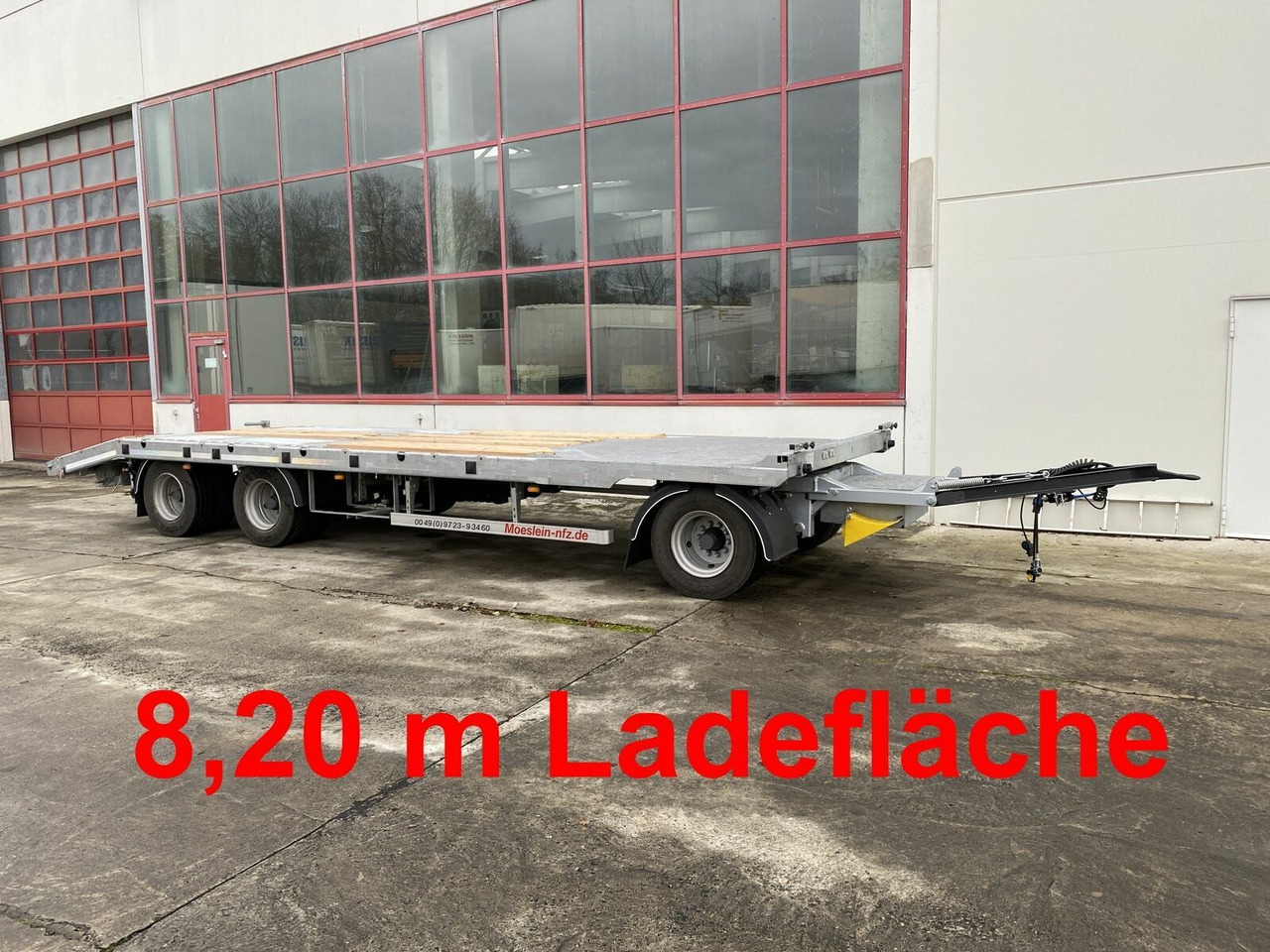 Möslein 3 Achs Tieflader gerader Ladefläche 8,10 m,Neuf - Niska prikolica za prevoz: slika 1 Möslein 3 Achs Tieflader gerader Ladefläche 8,10 m,Neuf - Niska prikolica za prevoz: slika 1