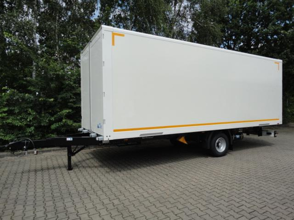 Möslein EK 1- D 7,3 1 Achs Kofferanhänger Durchladen, Neufahrzeug - Prikolica sa zatvorenim sandukom: slika 1 Möslein EK 1- D 7,3 1 Achs Kofferanhänger Durchladen, Neufahrzeug - Prikolica sa zatvorenim sandukom: slika 1