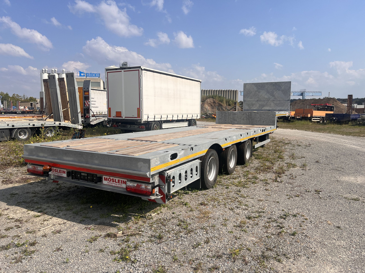 Möslein ST 3 Plato 8,7 3 Achs Satteltieflader Plato 45 t GGfür Fertigteile, Baumaschinen - Niska poluprikolica za prevoz: slika 5 Möslein ST 3 Plato 8,7 3 Achs Satteltieflader Plato 45 t GGfür Fertigteile, Baumaschinen - Niska poluprikolica za prevoz: slika 5