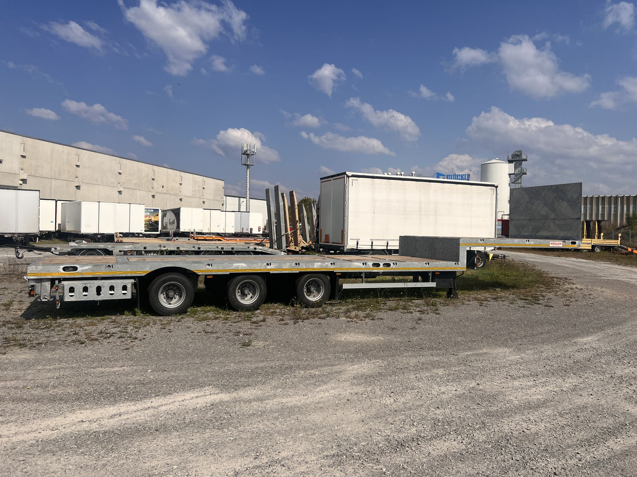 Möslein ST 3 Plato 8,7 3 Achs Satteltieflader Plato 45 t GGfür Fertigteile, Baumaschinen - Niska poluprikolica za prevoz: slika 4 Möslein ST 3 Plato 8,7 3 Achs Satteltieflader Plato 45 t GGfür Fertigteile, Baumaschinen - Niska poluprikolica za prevoz: slika 4