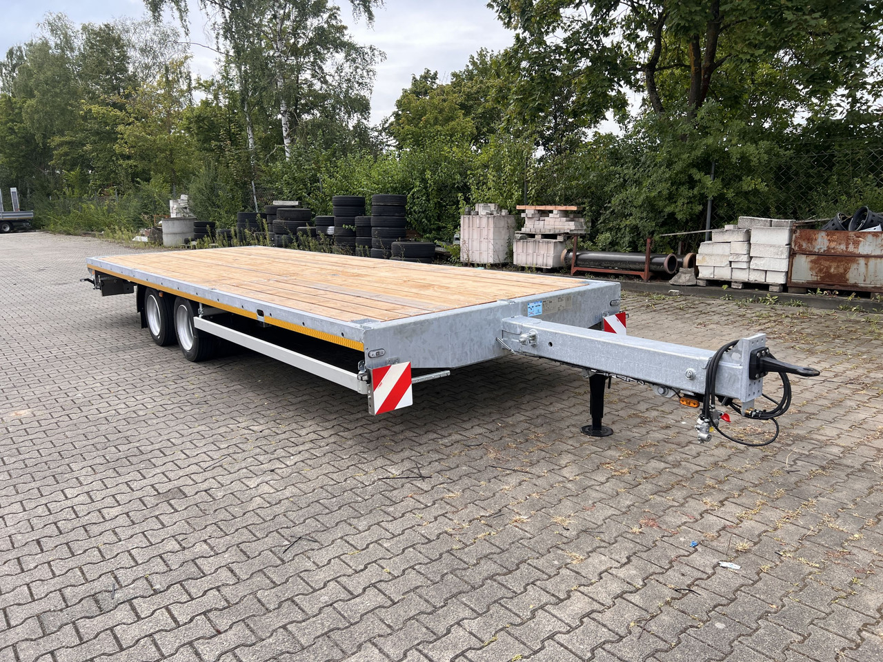 Möslein THT 11 G Ausziehbar 11,9 t Tandemanhänger- Tieflader, ausziehbar - Plato prikolica: slika 2 Möslein THT 11 G Ausziehbar 11,9 t Tandemanhänger- Tieflader, ausziehbar - Plato prikolica: slika 2