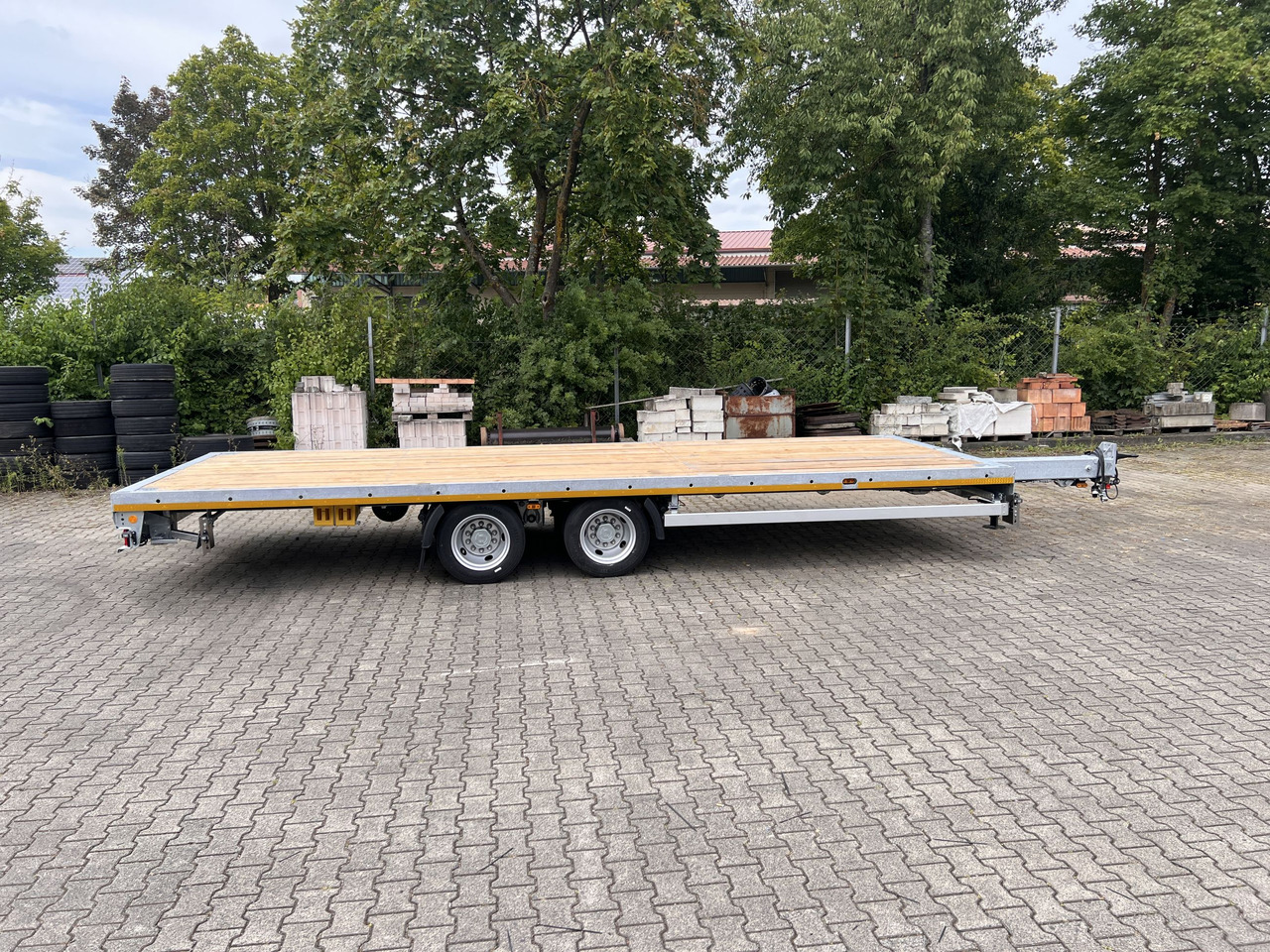 Möslein THT 14-G 7,20 ausziehbar 13,9 t Tandemanhänger- Tieflader, ausziehbar - Plato prikolica: slika 4 Möslein THT 14-G 7,20 ausziehbar 13,9 t Tandemanhänger- Tieflader, ausziehbar - Plato prikolica: slika 4