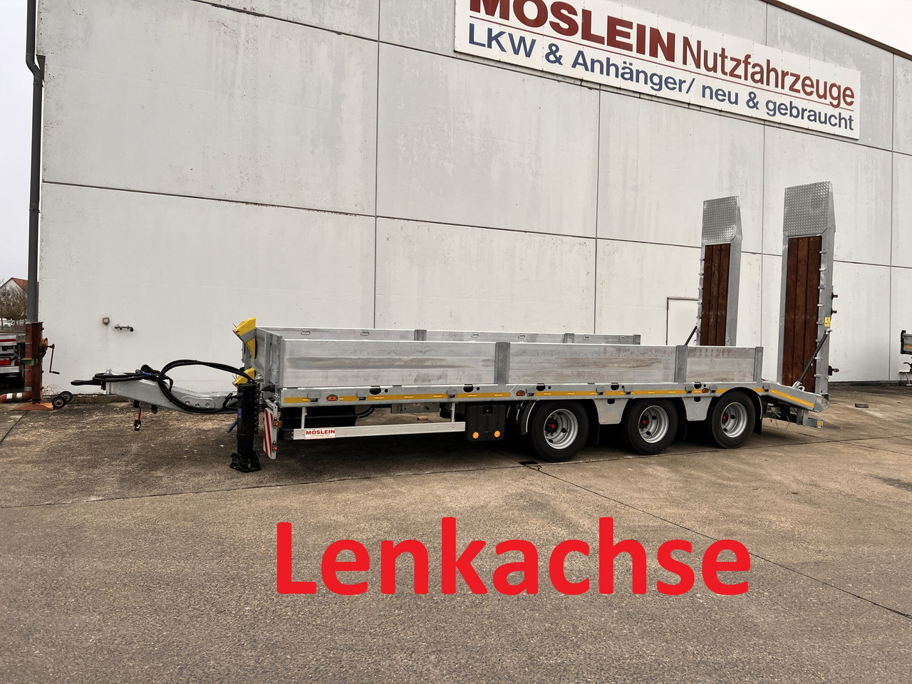 Möslein TT 31 31 t GG Tridem- Tieflader 3 Achs, gelenktNeufahrzeug - Niska prikolica za prevoz: slika 1 Möslein TT 31 31 t GG Tridem- Tieflader 3 Achs, gelenktNeufahrzeug - Niska prikolica za prevoz: slika 1
