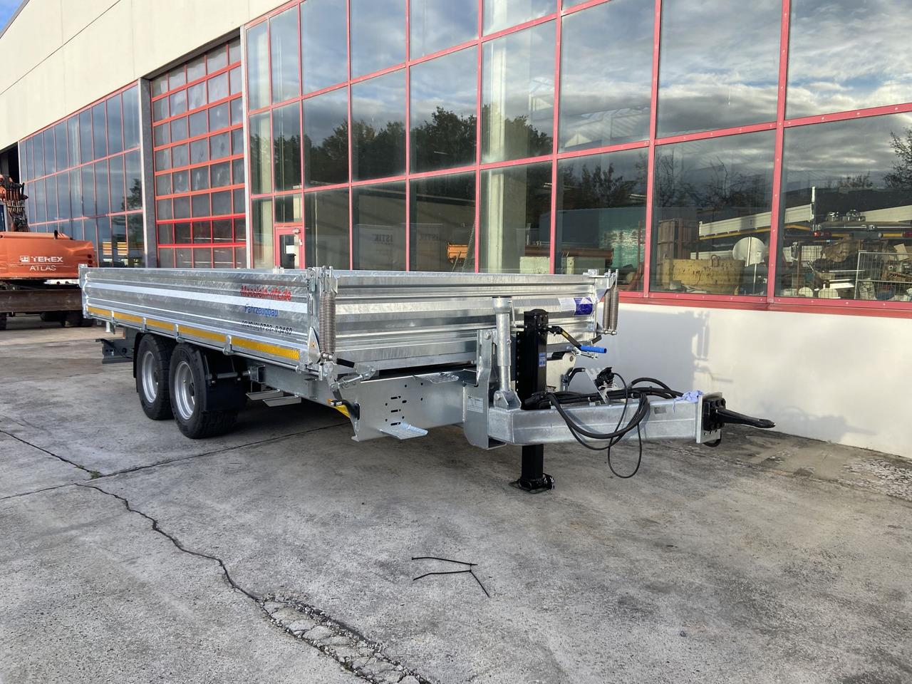 Novu Prikolica istovarivača Möslein TTD 11 Breite Reifen  Kipper Tieflader, Breite Reifen-- Neufahrzeug --: slika 8