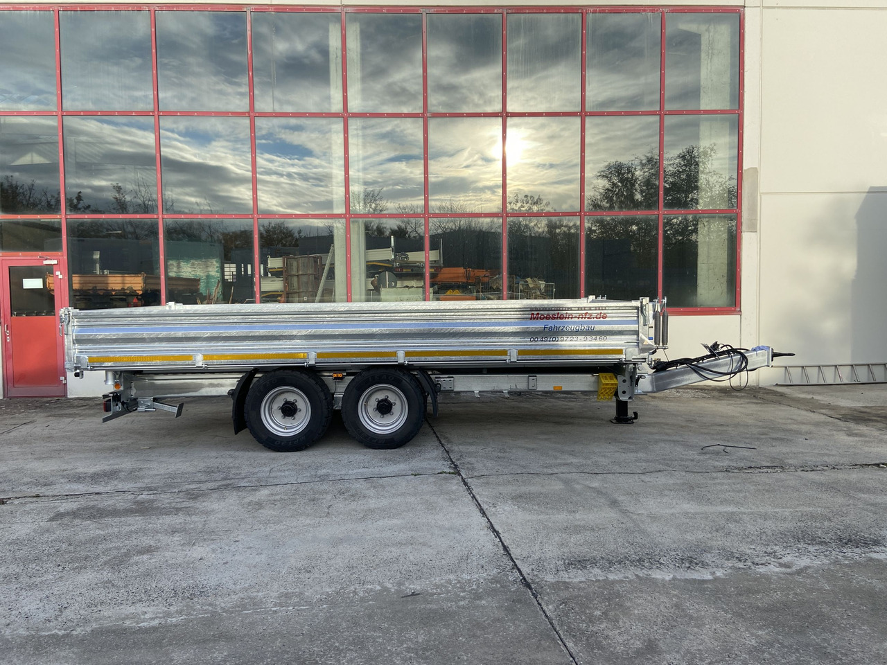 Novu Prikolica istovarivača Möslein TTD 11 Breite Reifen  Kipper Tieflader, Breite Reifen-- Neufahrzeug --: slika 10