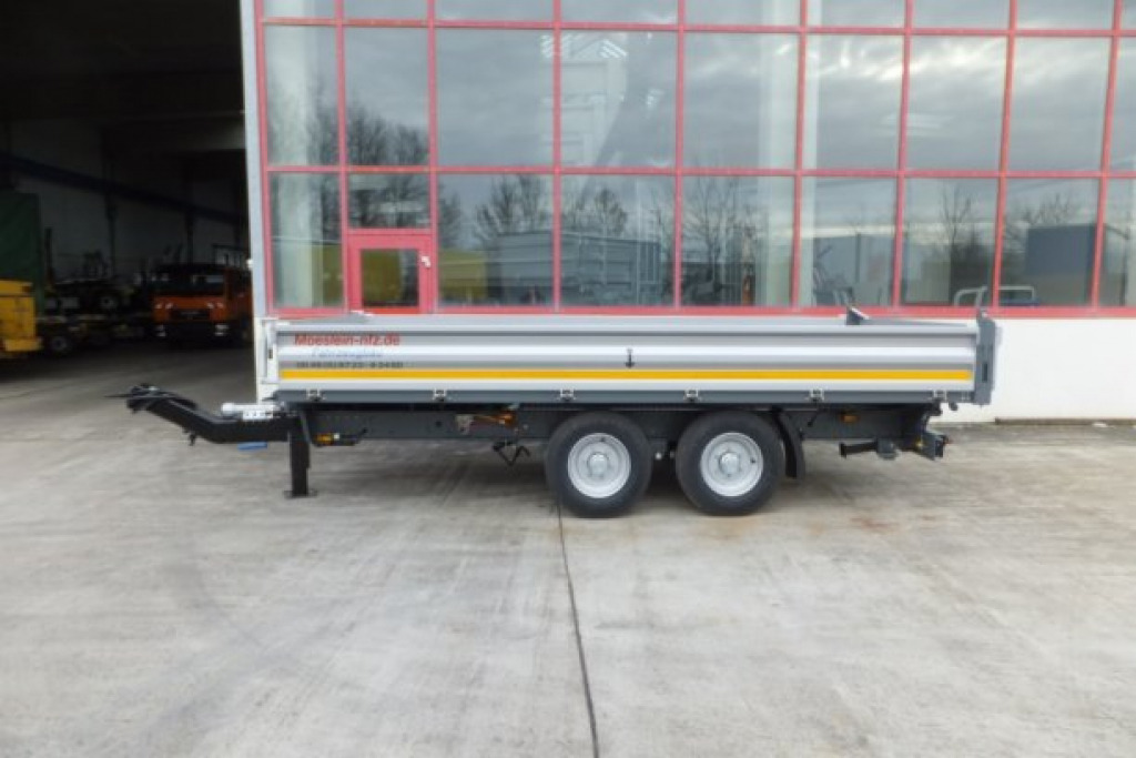 Novu Prikolica istovarivača Möslein TTD 11 Weiß neuer Tandem 3- Seitenkipper Tieflader-- Neufahrzeug --: slika 13 Novu Prikolica istovarivača Möslein TTD 11 Weiß neuer Tandem 3- Seitenkipper Tieflader-- Neufahrzeug --: slika 13