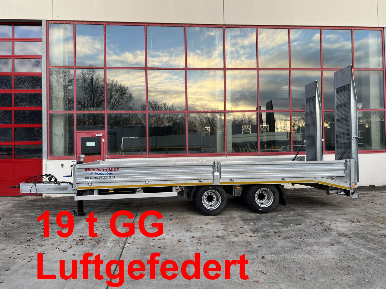 Möslein TTO 19 19 t Tandemtieflader,Neufahrzeug - Niska prikolica za prevoz: slika 1 Möslein TTO 19 19 t Tandemtieflader,Neufahrzeug - Niska prikolica za prevoz: slika 1