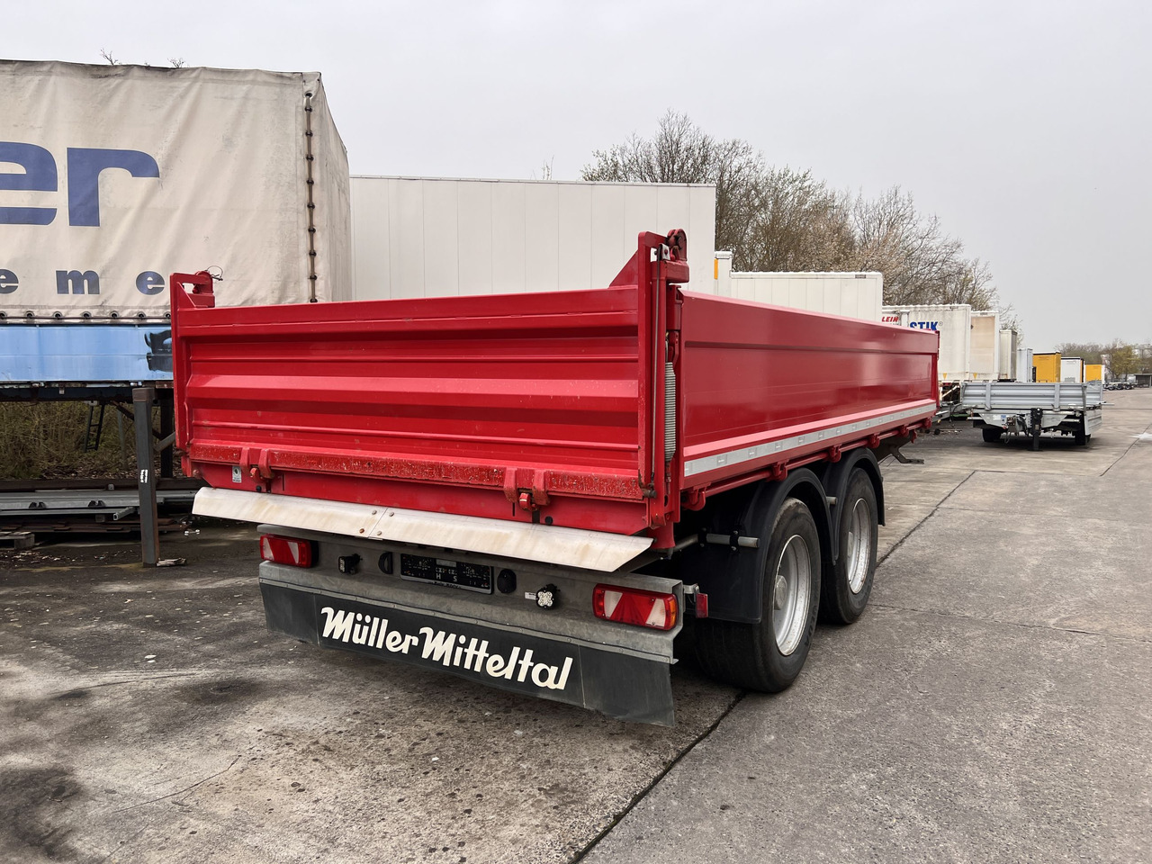 Müller Mitteltal TA-2  18 t Tandemkipper- Tieflader - Prikolica istovarivača: slika 2 Müller Mitteltal TA-2  18 t Tandemkipper- Tieflader - Prikolica istovarivača: slika 2