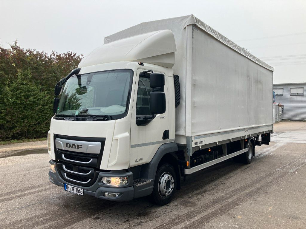 DAF FA LF 260 12t Spier Pritsche Plane LBW - Kamion sa ceradom: slika 1 DAF FA LF 260 12t Spier Pritsche Plane LBW - Kamion sa ceradom: slika 1