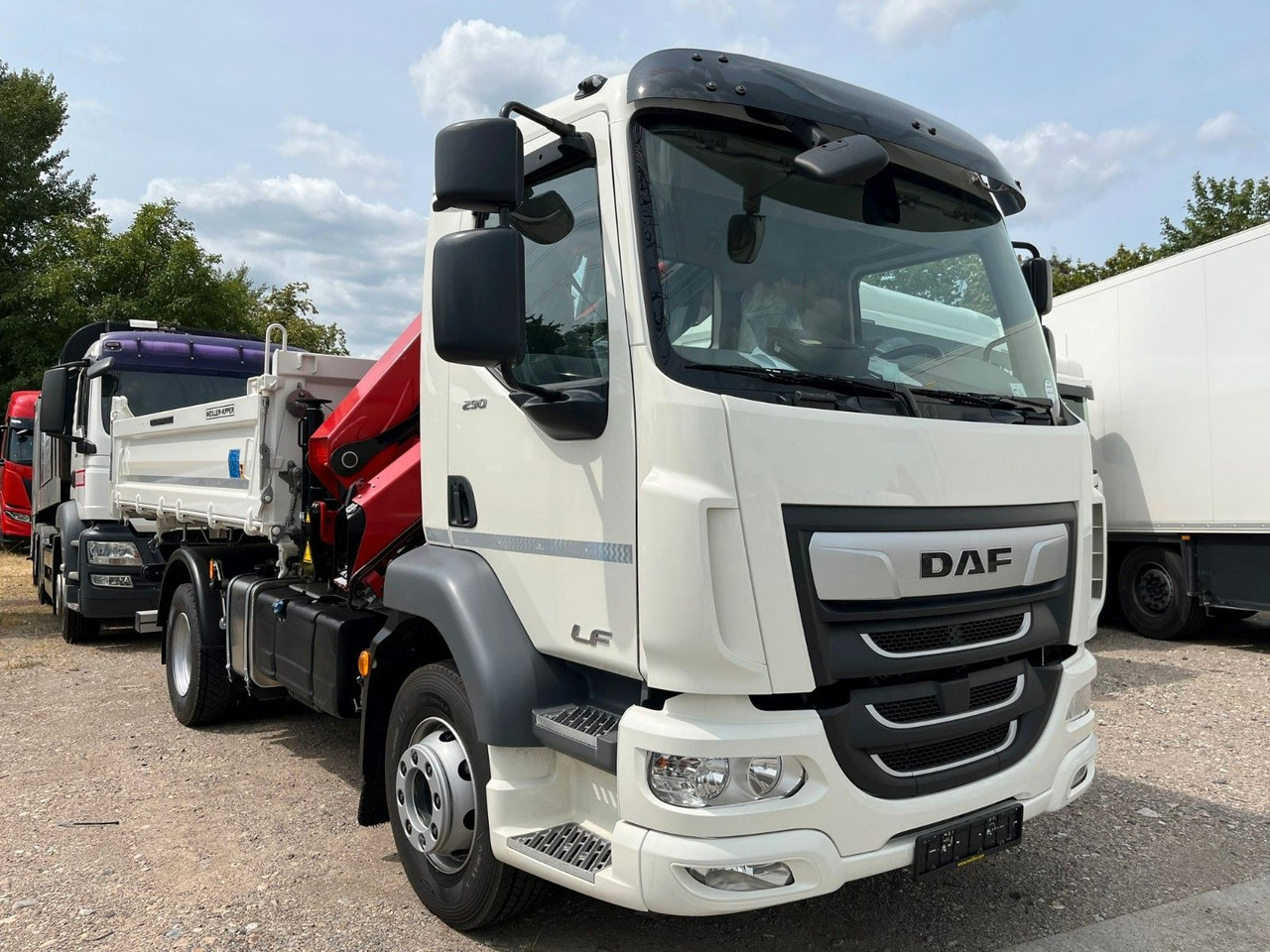 DAF LF 290 16t Meiller Krankipper Tageszulassung DAF LF 290 16t Meiller Krankipper Tageszulassung - Istovarivač, Kamion sa dizalicom: slika 2 DAF LF 290 16t Meiller Krankipper Tageszulassung DAF LF 290 16t Meiller Krankipper Tageszulassung - Istovarivač, Kamion sa dizalicom: slika 2