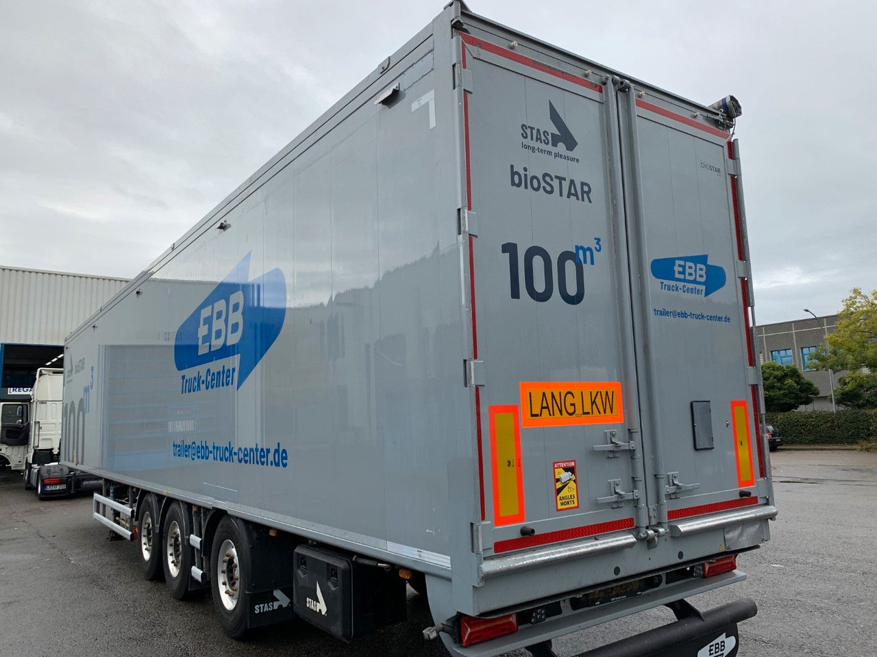 Stas bioSTAR ca 100 cbm 14,9 m Innenlänge - Poluprikolica sa pokretnim podom: slika 5 Stas bioSTAR ca 100 cbm 14,9 m Innenlänge - Poluprikolica sa pokretnim podom: slika 5