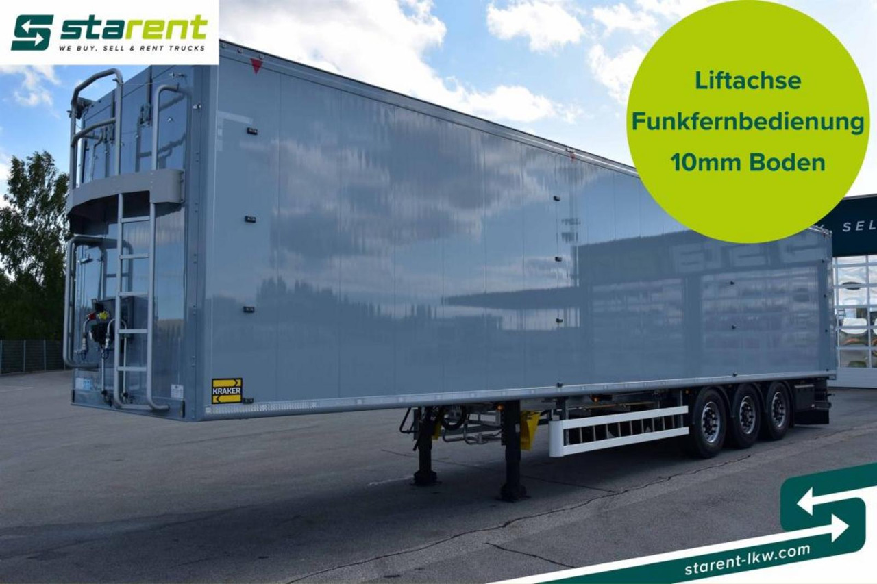 Kraker 10 mm 92m³ BPW-Achsen Funk. Verzinkt Liftachse - Poluprikolica sa pokretnim podom: slika 1 Kraker 10 mm 92m³ BPW-Achsen Funk. Verzinkt Liftachse - Poluprikolica sa pokretnim podom: slika 1