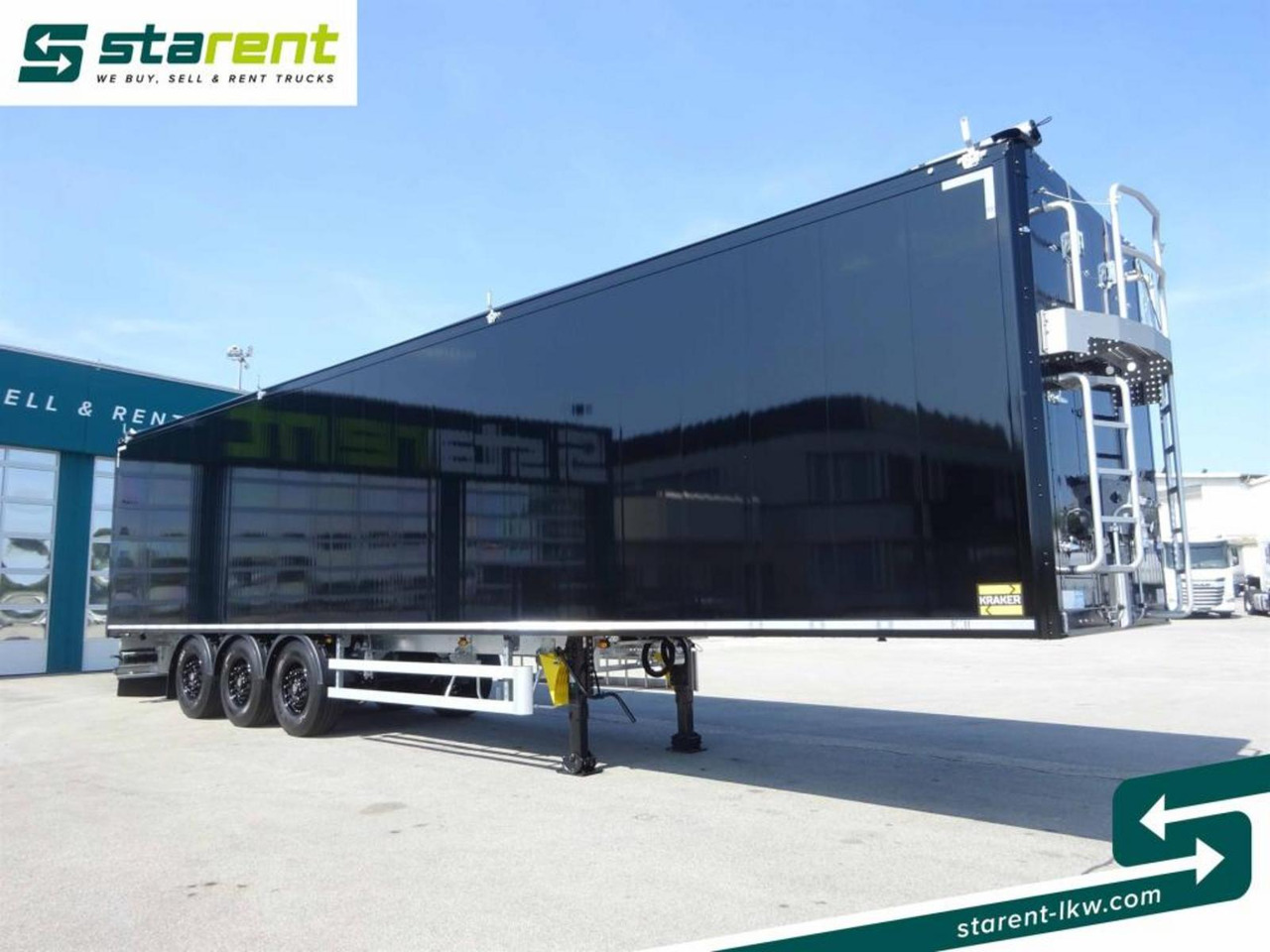 Kraker 8mm 92m³ BPW-Achsen Funk. Verzinkt Liftachse - Poluprikolica sa pokretnim podom: slika 3 Kraker 8mm 92m³ BPW-Achsen Funk. Verzinkt Liftachse - Poluprikolica sa pokretnim podom: slika 3