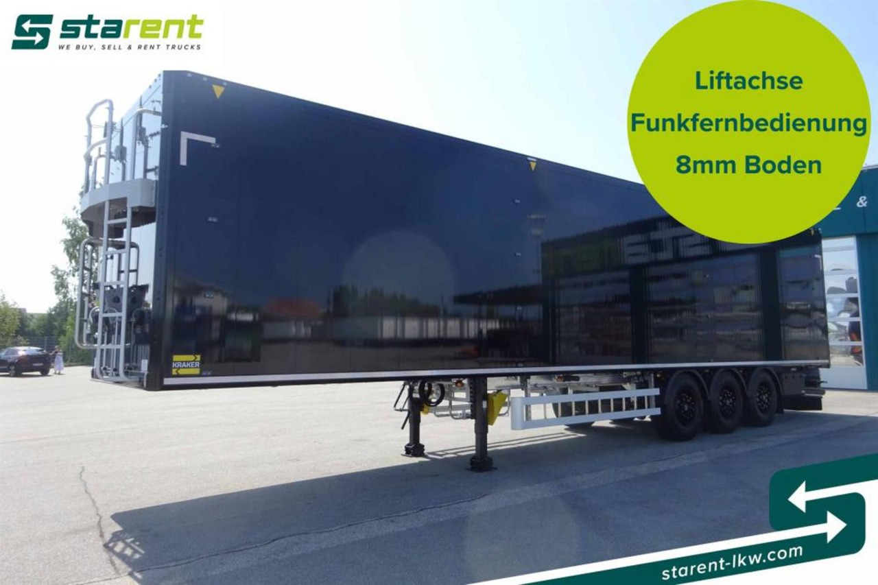 Kraker 8mm 92m³ BPW-Achsen Funk. Verzinkt Liftachse - Poluprikolica sa pokretnim podom: slika 1 Kraker 8mm 92m³ BPW-Achsen Funk. Verzinkt Liftachse - Poluprikolica sa pokretnim podom: slika 1