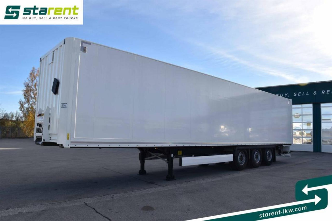 Krone 3-Achs Trockenfrachtkoffer 3x Zurrleiste - Poluprikolica sa zatvorenim sandukom: slika 1 Krone 3-Achs Trockenfrachtkoffer 3x Zurrleiste - Poluprikolica sa zatvorenim sandukom: slika 1