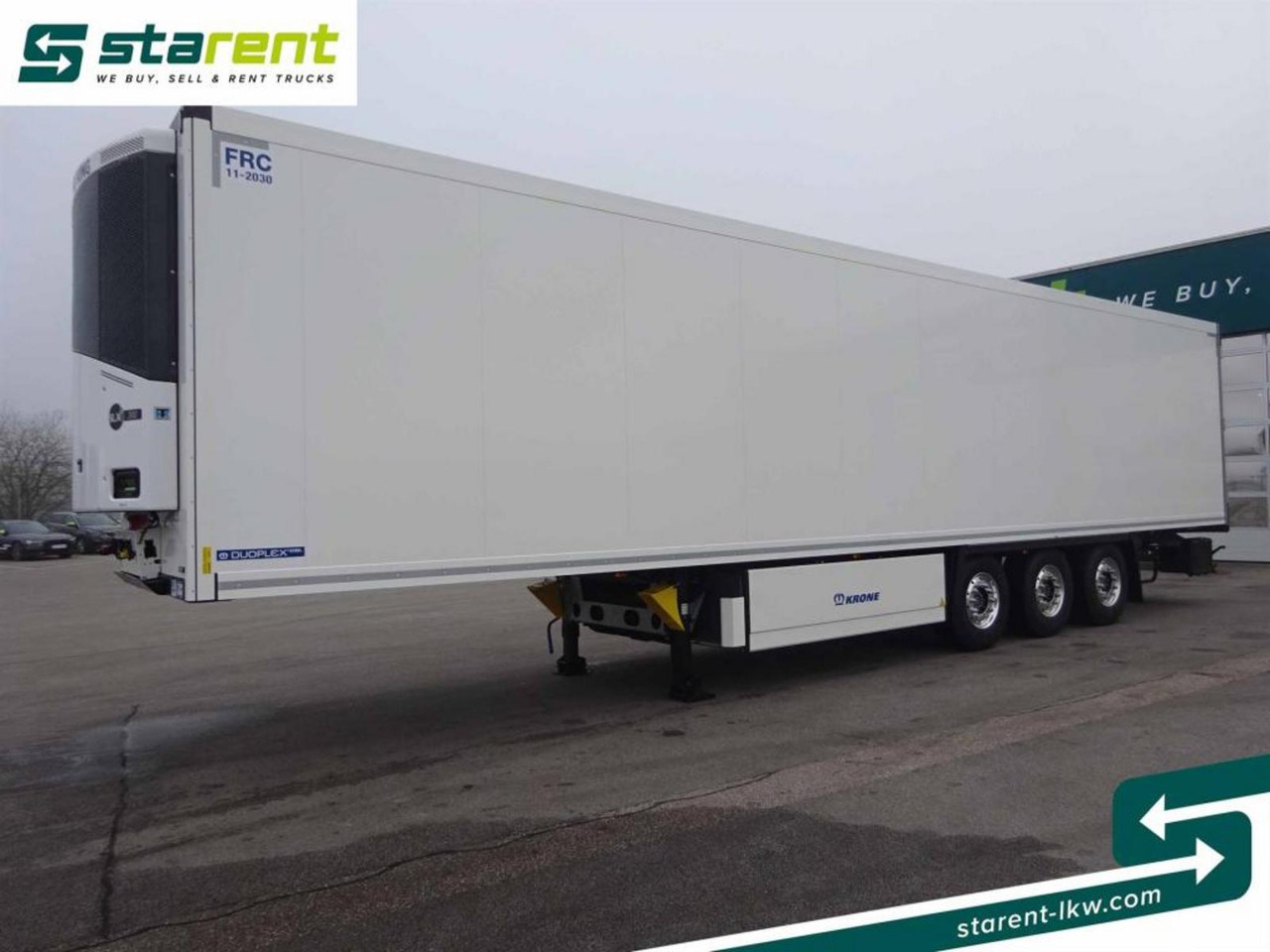 Krone Thermo King SLXi300 Alu Doppel Blumenbereit Lift-A - Poluprikolica hladnjače: slika 1 Krone Thermo King SLXi300 Alu Doppel Blumenbereit Lift-A - Poluprikolica hladnjače: slika 1