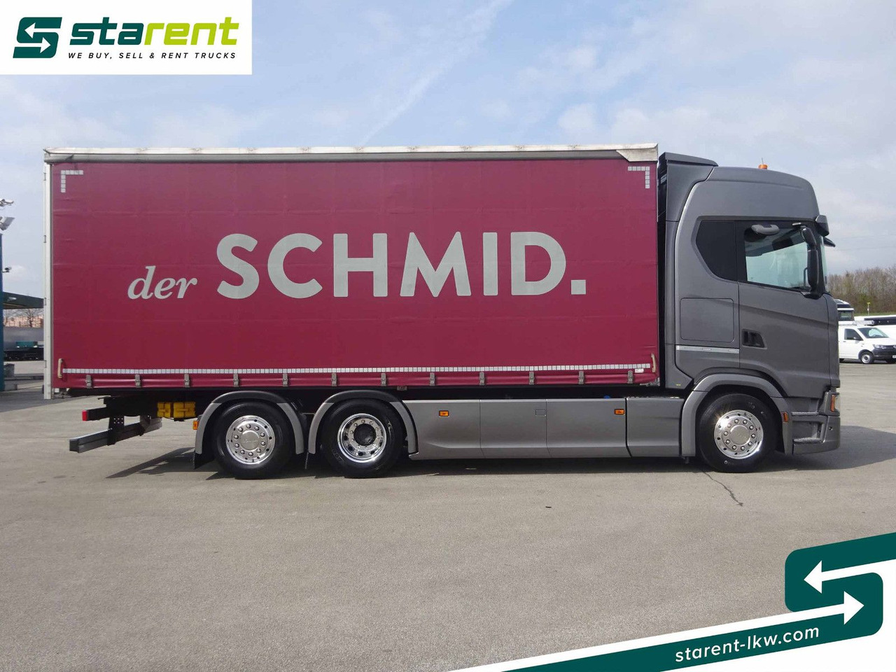 Scania S500 Planen Aufbau Schwarzmüller 6x2, Standklima - Kamion sa ceradom: slika 4 Scania S500 Planen Aufbau Schwarzmüller 6x2, Standklima - Kamion sa ceradom: slika 4