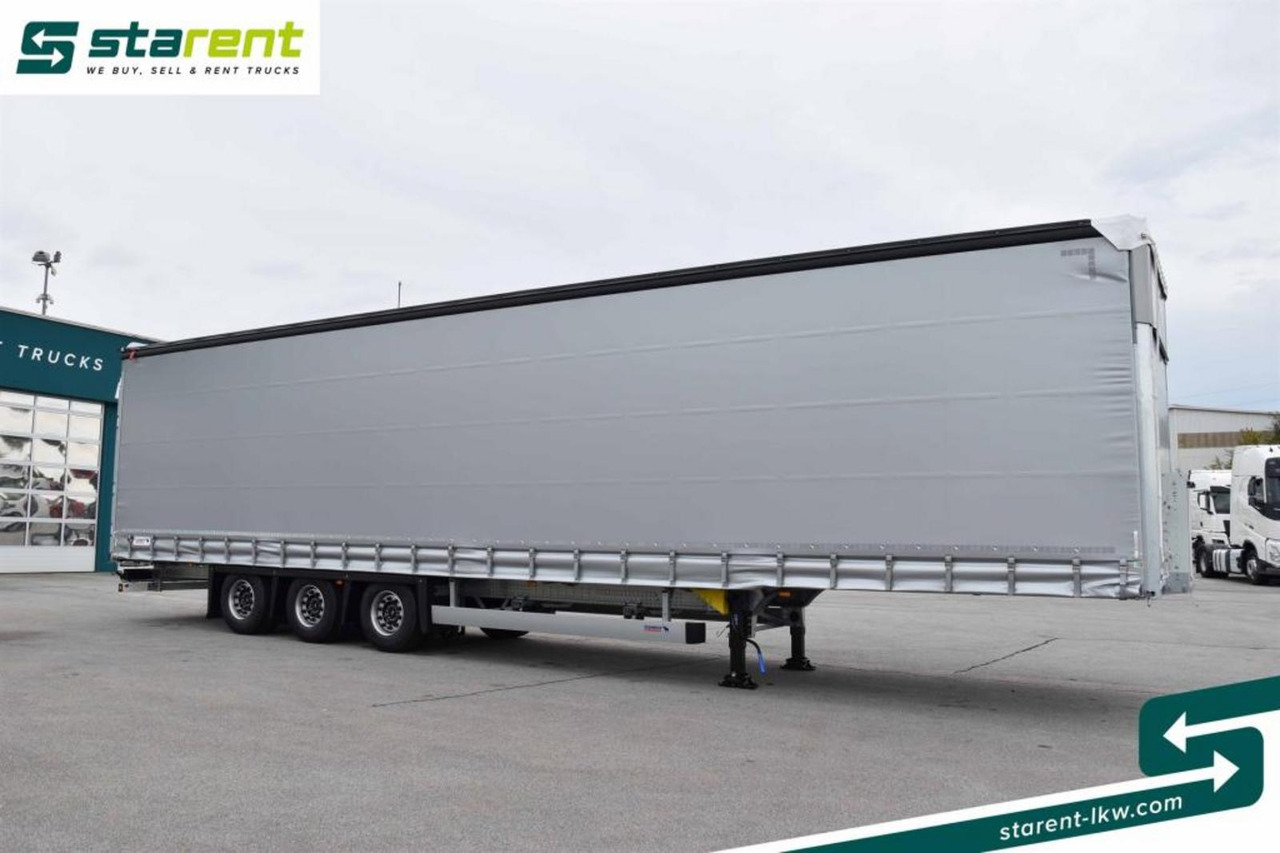 Schmitz Megatrailer Hubdach Liftachse D.C. 9.5-Zertifikat - Poluprikolica sa ceradom: slika 3 Schmitz Megatrailer Hubdach Liftachse D.C. 9.5-Zertifikat - Poluprikolica sa ceradom: slika 3