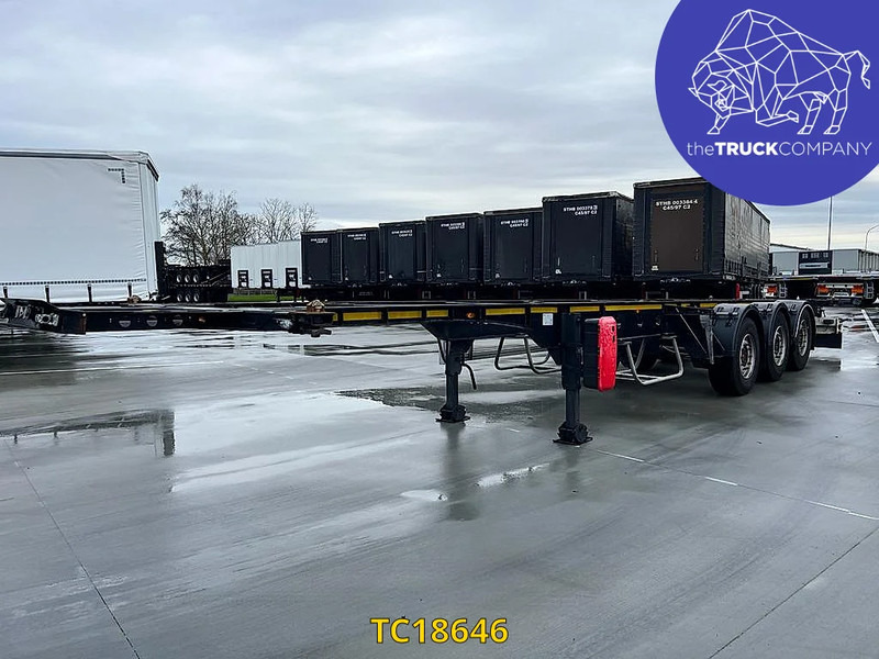 Hoet Trailers + Caisse Libner 2018 - Poluprikolica za prevoz kontejnera/ Poluprikolica sa promenjivim sandukom: slika 2 Hoet Trailers + Caisse Libner 2018 - Poluprikolica za prevoz kontejnera/ Poluprikolica sa promenjivim sandukom: slika 2