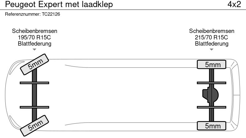Peugeot Expert met laadklep - Dostavno vozilo sa zatvorenim sandukom: slika 5 Peugeot Expert met laadklep - Dostavno vozilo sa zatvorenim sandukom: slika 5