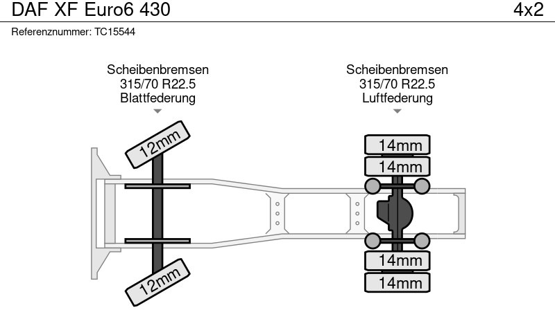 Tegljač DAF XF Euro6 430: slika 7 Tegljač DAF XF Euro6 430: slika 7