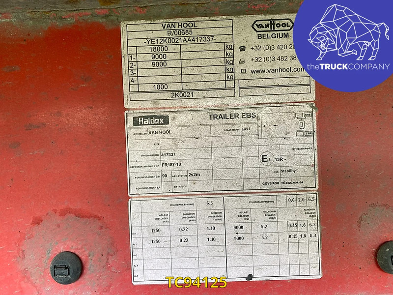 Van Hool - Prikolica hladnjače: slika 4 Van Hool - Prikolica hladnjače: slika 4