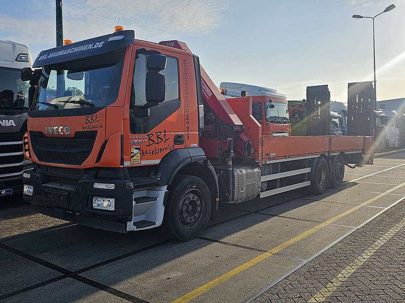 Iveco AD260S46 STRALIS MACHNINE TR. + CRANE - Kamion za prevoz automobila, Kamion sa dizalicom: slika 1 Iveco AD260S46 STRALIS MACHNINE TR. + CRANE - Kamion za prevoz automobila, Kamion sa dizalicom: slika 1